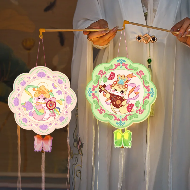 Japanese Lantern Paper - 2025 Jaar van de Slanglantaarn Handgemaakt