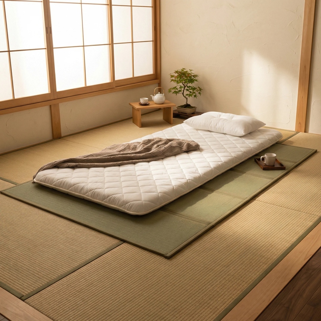 Tatami Mat Rush - Damedai 4-voudige Tatami Pad Japans meubilair