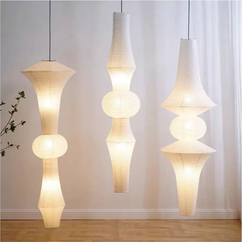Japanese Lantern Paper - Japanse kunstlantaarn LED hanglamp creatieve Noguchi